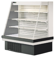 Горка холодильная ENTECO MASTER НЕМИГА П CUBE1 Н 125 ВС-0,53-2,5-1-5Х (встроенный агрегат) 
