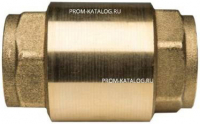 Клапан обратный STOUT - 3/4" (ВР/ВР, PN25, Tmax 100°C, затвор металлический)