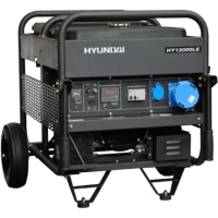 Бензиновый электрогенератор Hyundai HY 12000LE Rental 