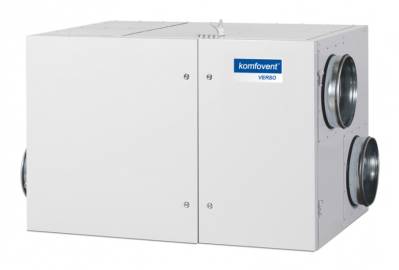 Приточно-вытяжная вентиляционная установка Komfovent Verso-R-1500-UH-E (SL/A)