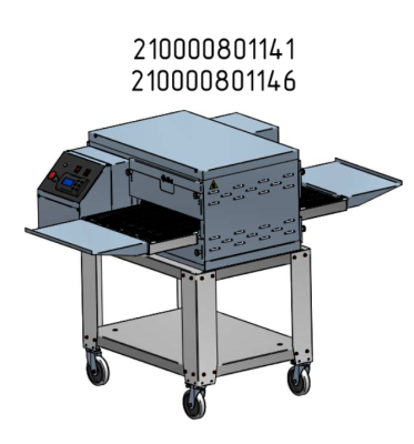 Печь электрическая для пиццы Abat ПЭК-400 без основания